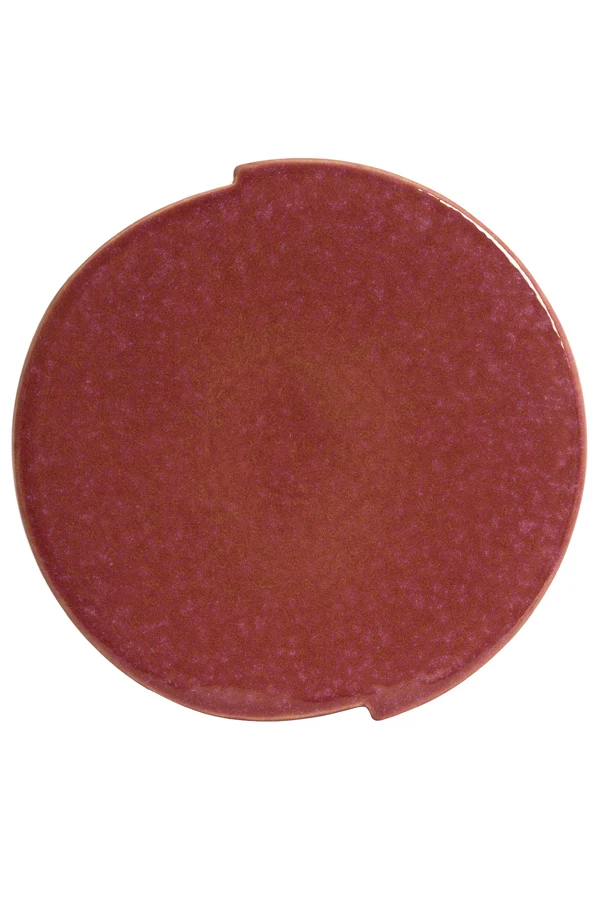 Side table 33x44 cm CHULILLA ceramics dark pink