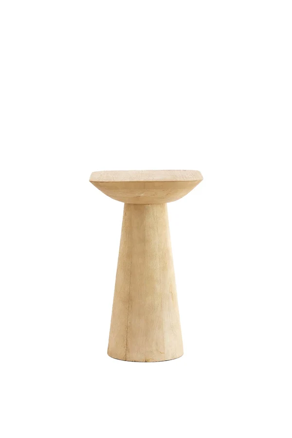 Side table 33x33x53 cm DEGO matt natural