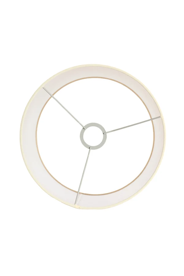 Shade cylinder 30-30-45 cm BRESKA pearl white