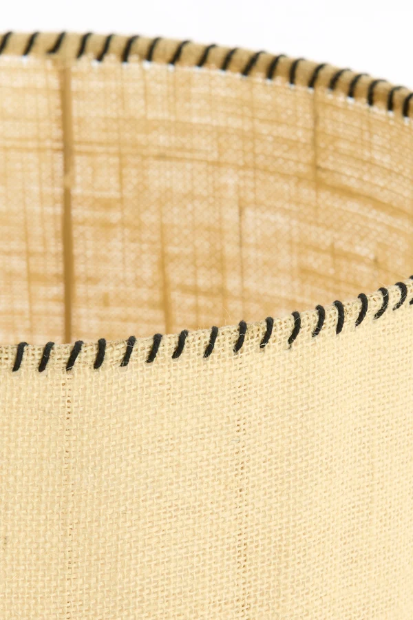 Shade cylinder 30-30-41 cm SELOTO jute beige