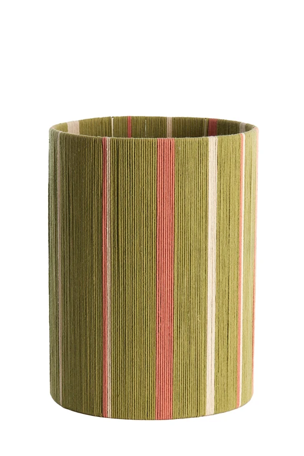 Shade cylinder 30-30-40 cm MEDAN green+pink+cream