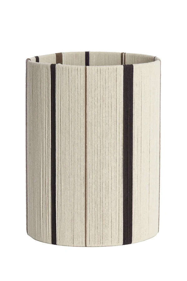 Shade cylinder 30-30-40 cm MEDAN cream+brown+dark brown