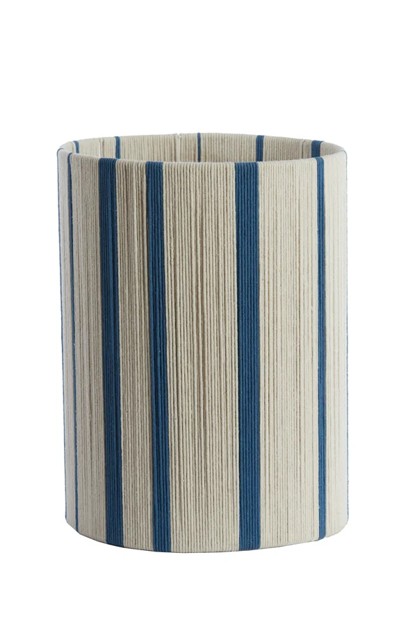 Shade cylinder 30-30-40 cm MEDAN cream+blue