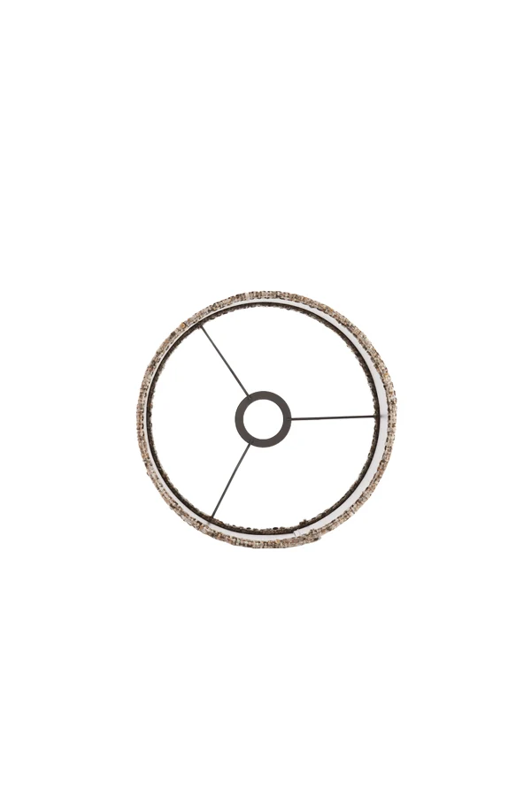 Shade cylinder 25-25-27 cm OSIRE grey-brown