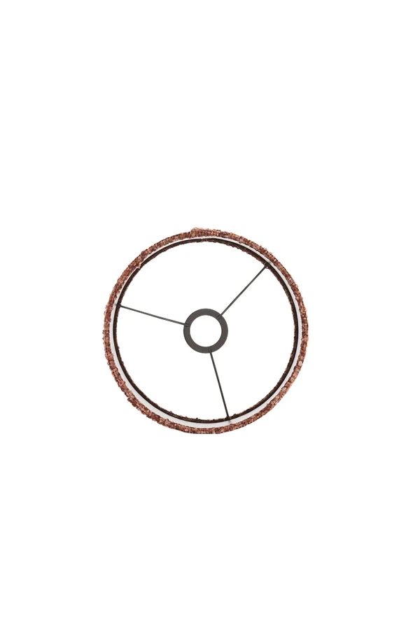 Shade cylinder 25-25-27 cm OSIRE burgundy