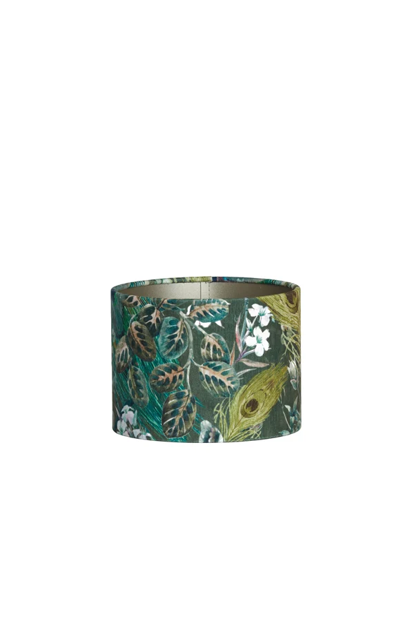 Shade cylinder 25-25-18 cm XENIA FLORA green