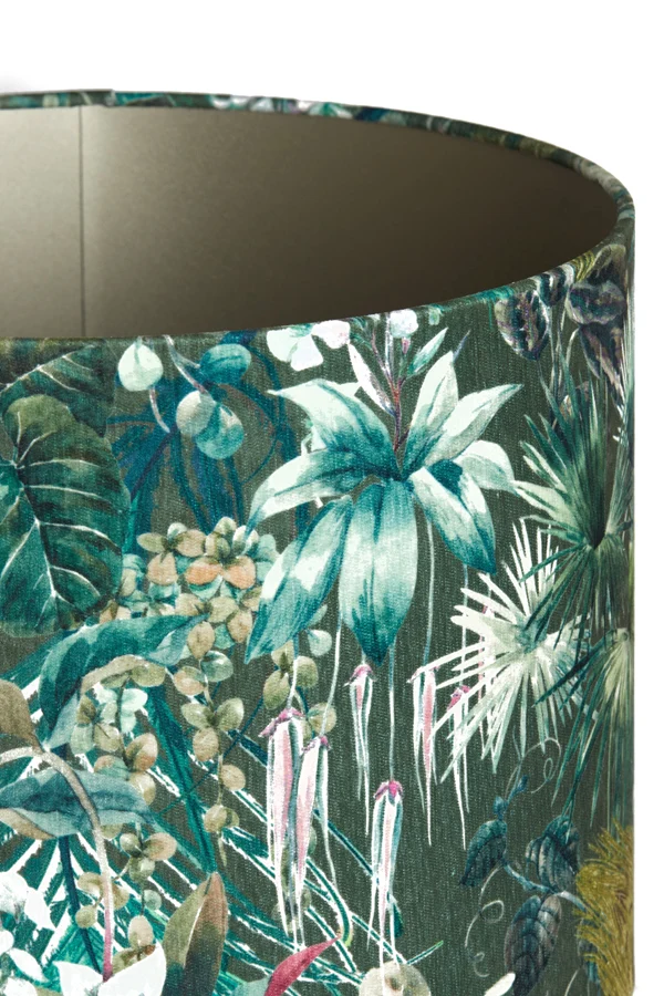 Shade cylinder 25-25-18 cm XENIA FLORA green