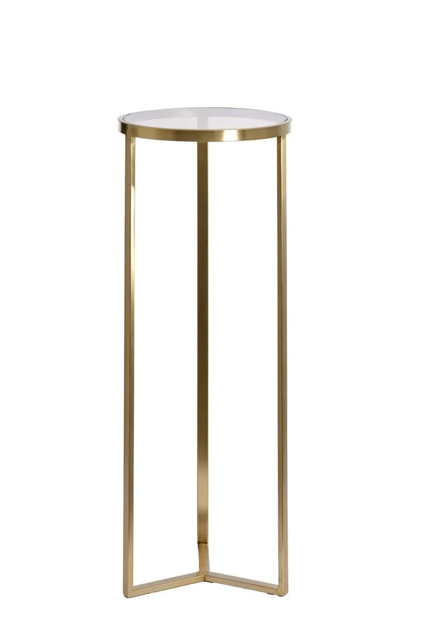 Pillar 40x101 cm RETIRO glass brown-light gold