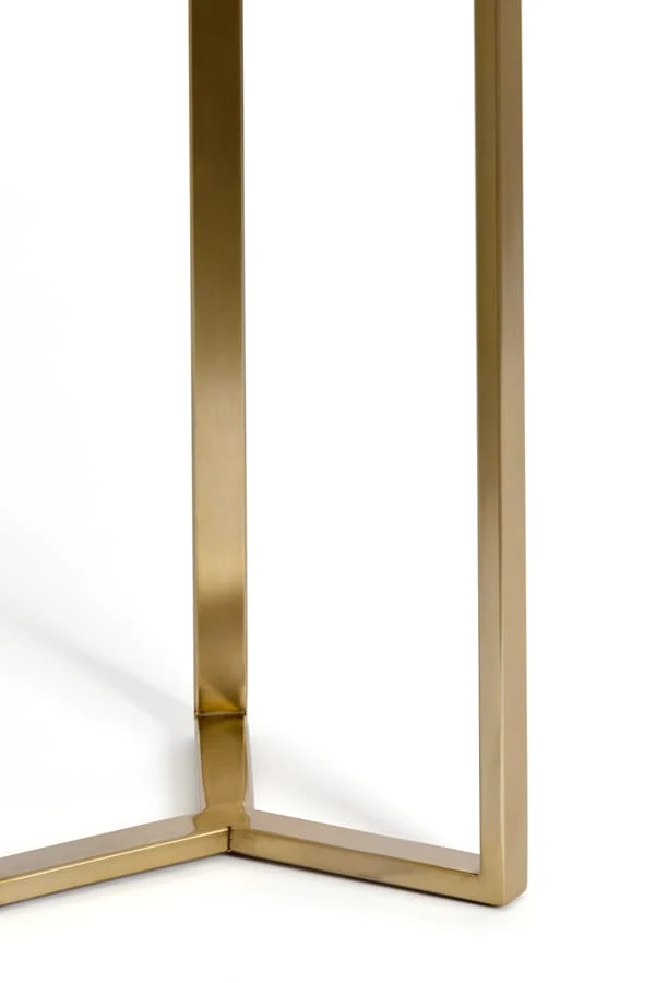 Pillar 40x101 cm RETIRO glass brown-light gold