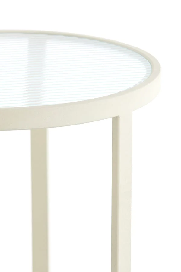 Pillar 40x101 cm RETIRO clear rib glass+cream