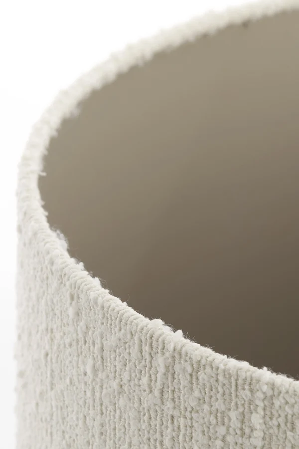 Shade cylinder 50-50-38 cm BOLERO white