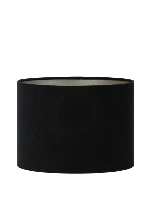 Shade cylinder 20-20-15 cm VELOURS black-taupe