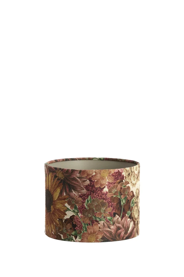 Shade cylinder 20-20-15 cm ROSEWOOD white