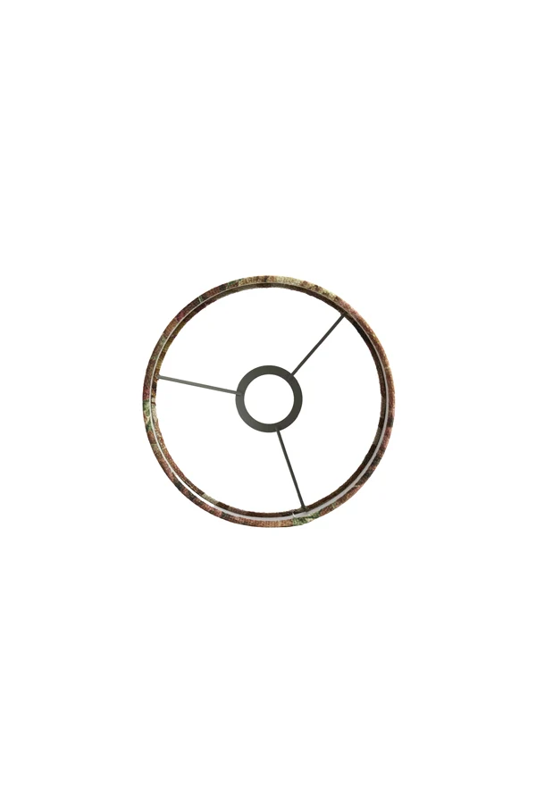 Shade cylinder 20-20-15 cm ROSEWOOD white