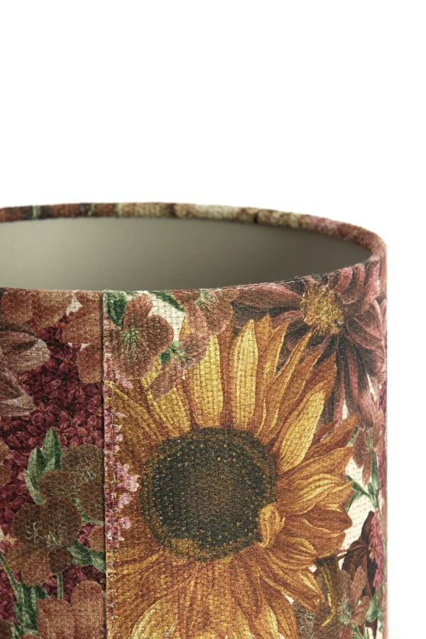 Shade cylinder 20-20-15 cm ROSEWOOD white