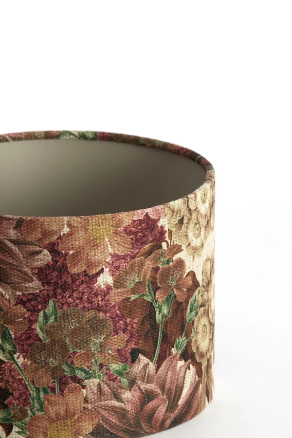 Shade cylinder 20-20-15 cm ROSEWOOD white