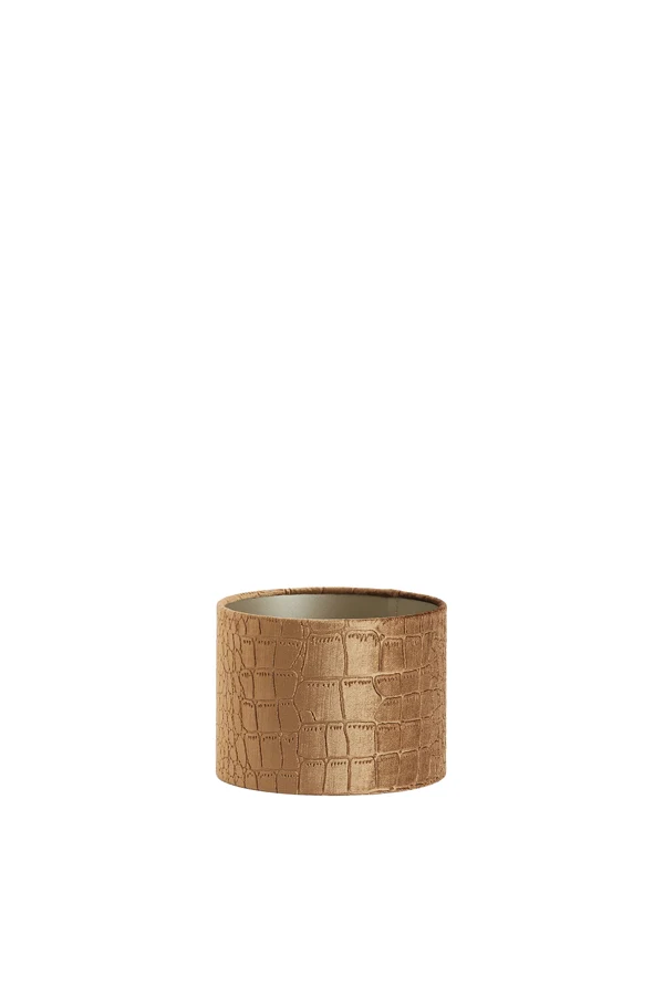 Shade cylinder 20-20-15 cm PRAYA brown
