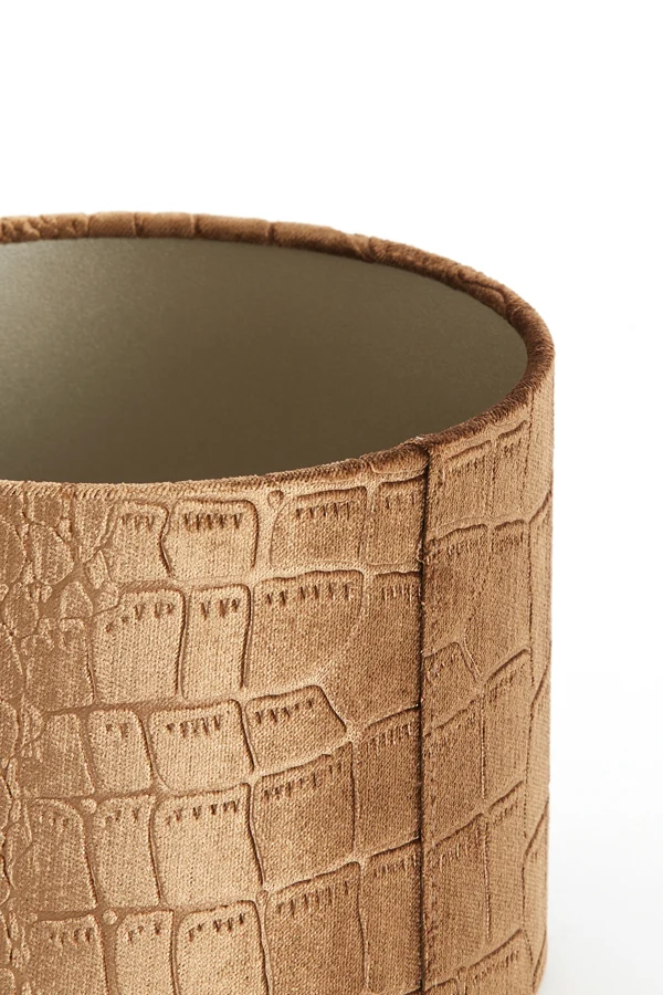 Shade cylinder 20-20-15 cm PRAYA brown