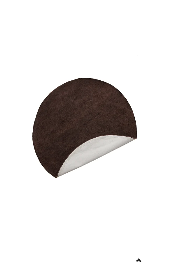 Rug 180 cm ARCOLA dark brown