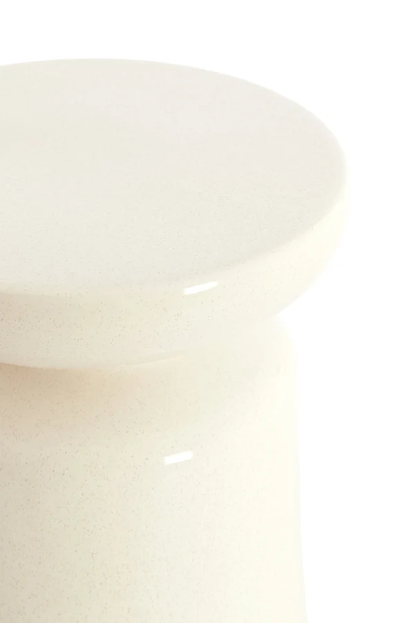 Side table 33,5x45 cm KOTOR ceramics cream