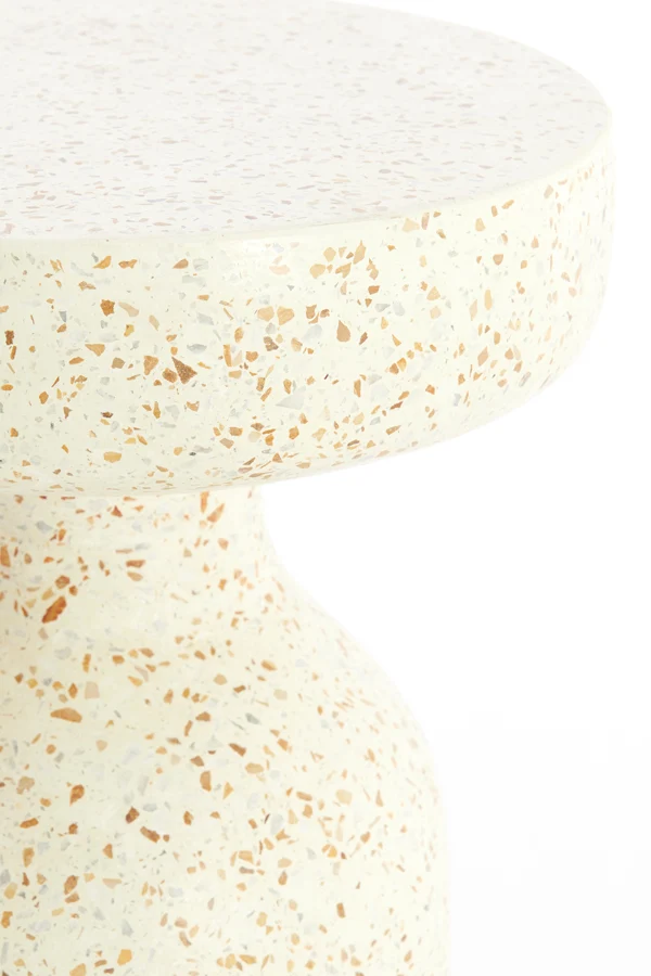 Side table 32x54 cm MORAVIT terrazzo cream