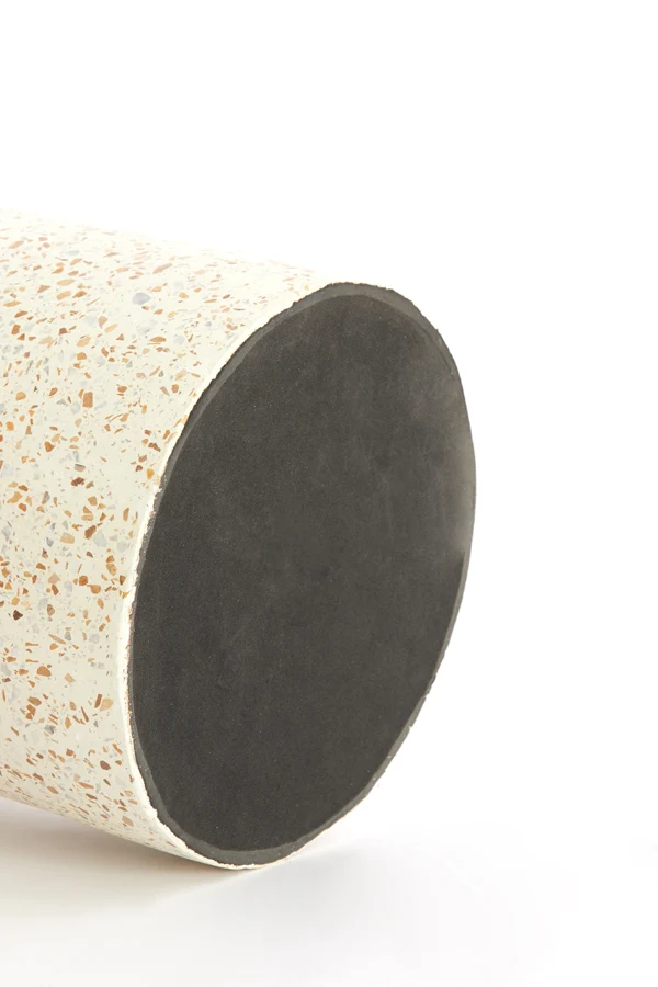 Side table 32x54 cm MORAVIT terrazzo cream