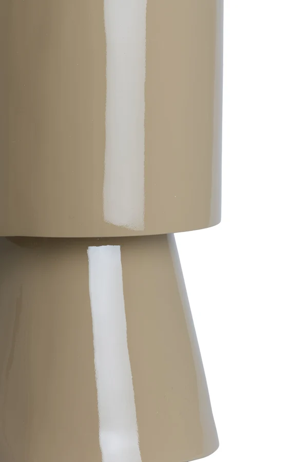 Side table 30x49 cm NYSA shiny sand