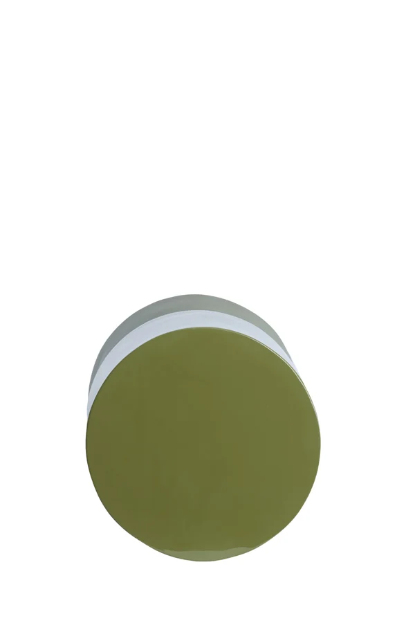 Side table 30x49 cm NYSA shiny olive green