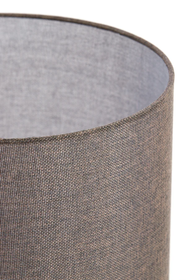 Shade cylinder 30-30-32 cm BRANFO linen dark brown