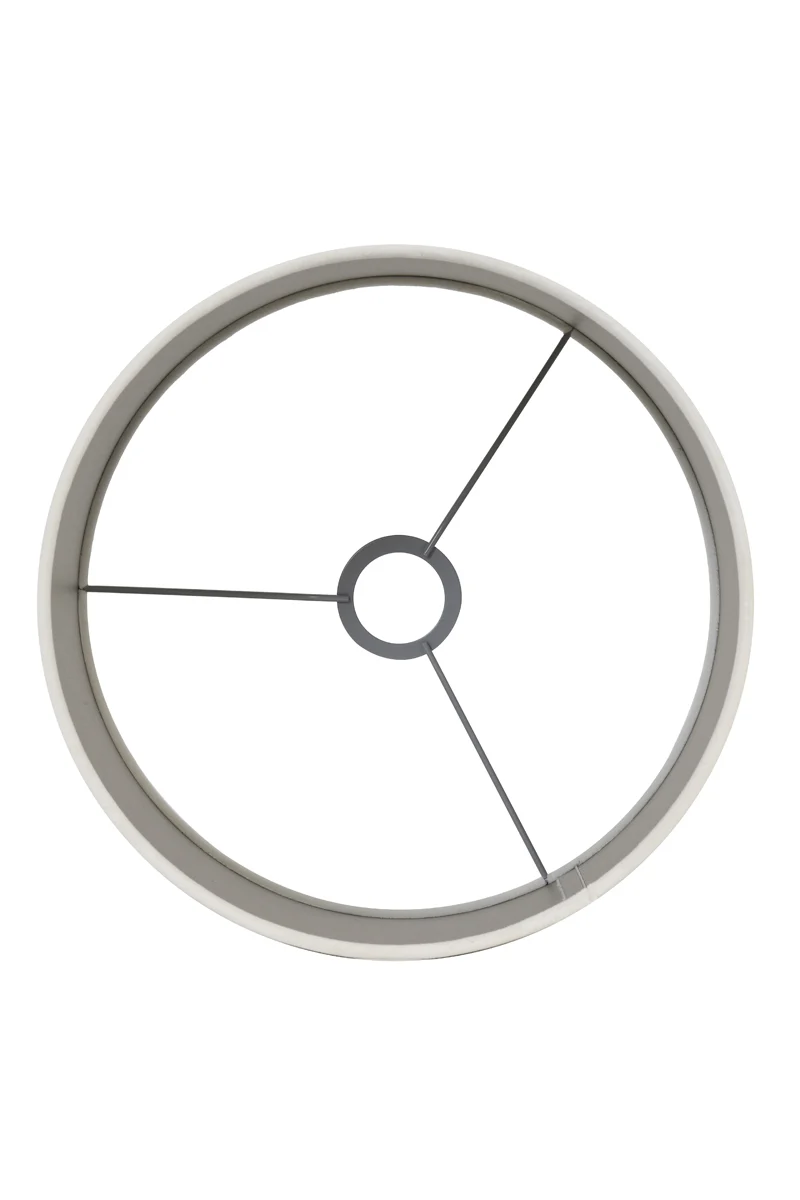 Shade cylinder 25-25-18 cm VELOURS off white
