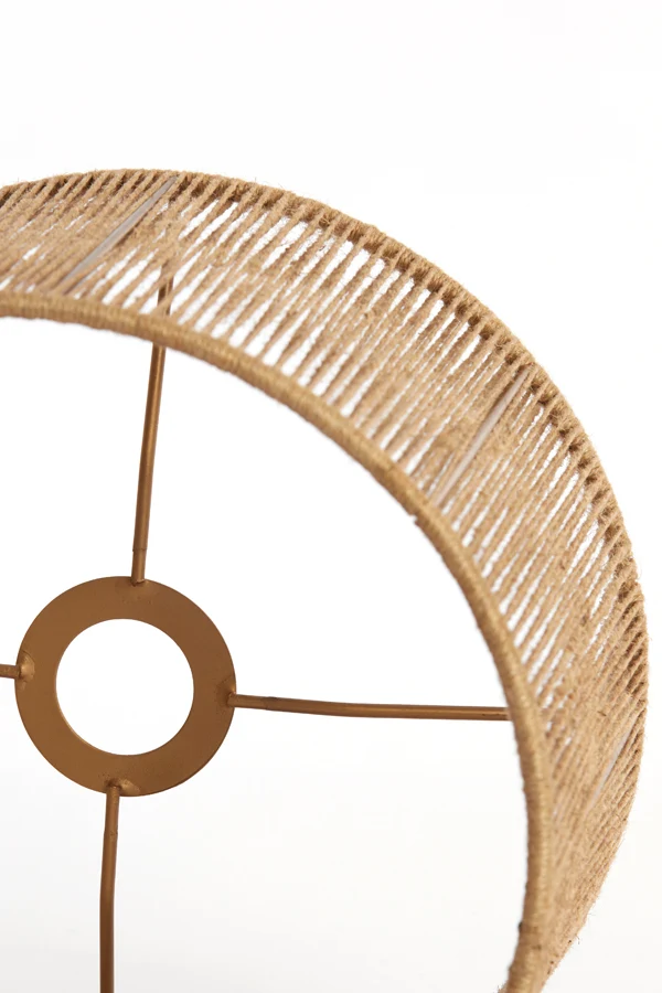 Shade cylinder 25-25-18 cm TOSSA jute natural