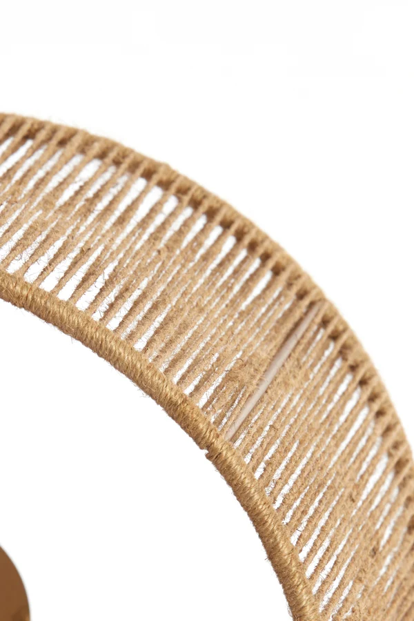 Shade cylinder 25-25-18 cm TOSSA jute natural