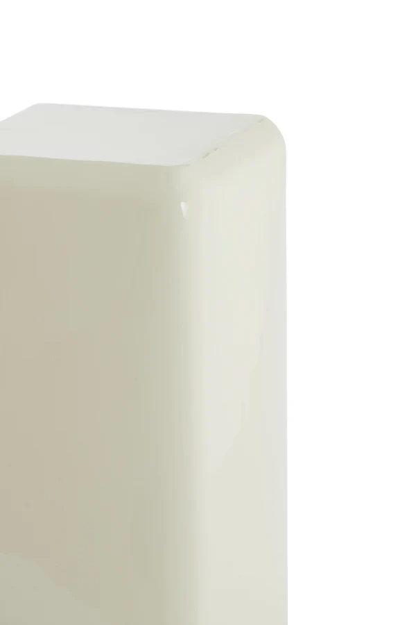 Pillar 35x35x80 cm FABI shiny cream