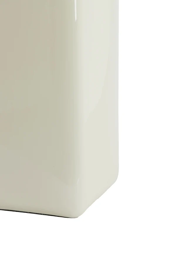 Pillar 35x35x80 cm FABI shiny cream