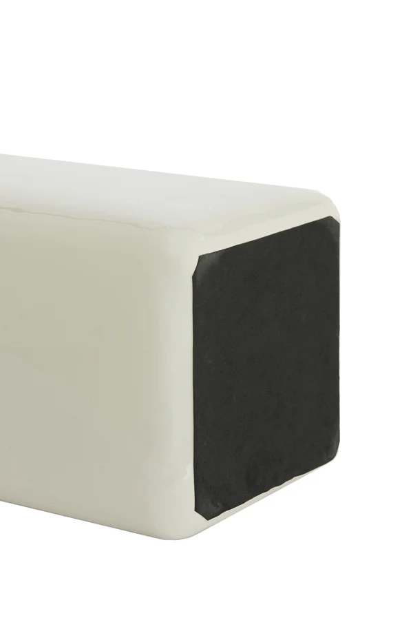 Pillar 35x35x80 cm FABI shiny cream