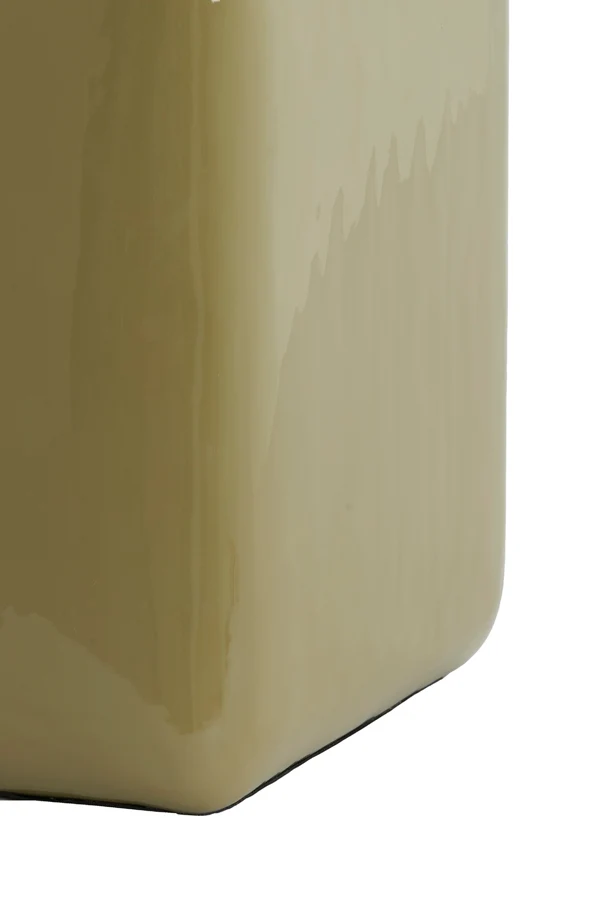 Pillar 35x35x40 cm FABI shiny olive green