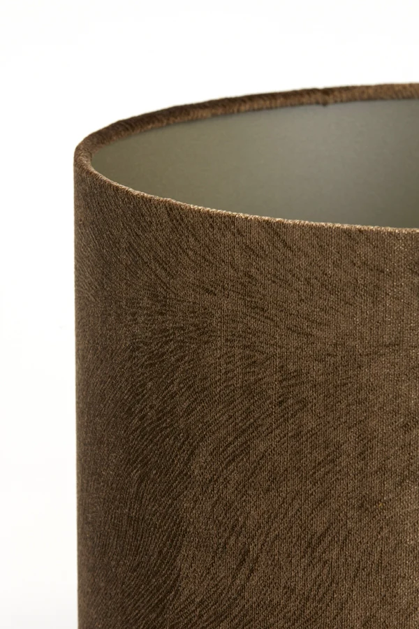 Shade cylinder 20-20-15 cm LUBIS brown
