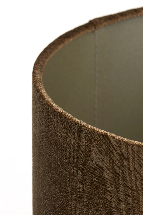 Shade cylinder 20-20-15 cm LUBIS brown