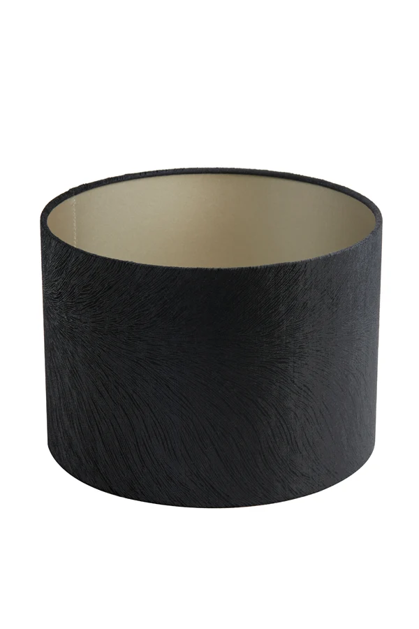 Shade cylinder 20-20-15 cm LUBIS black