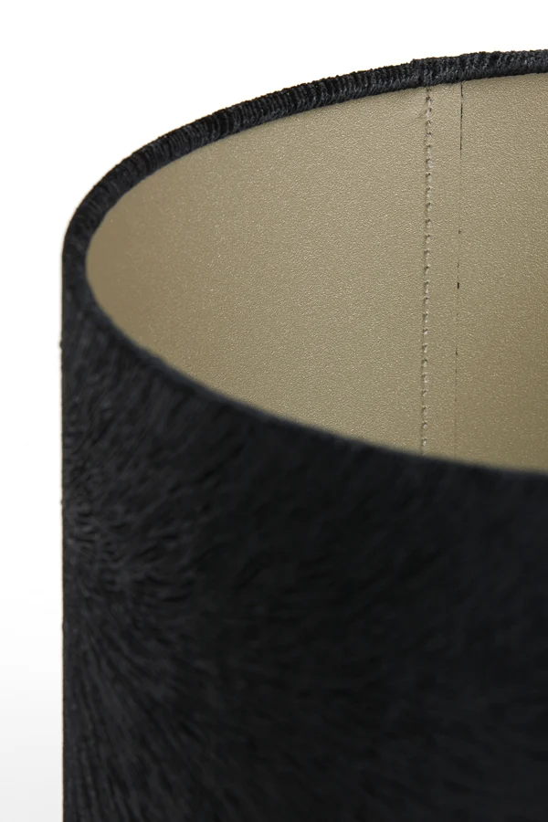 Shade cylinder 20-20-15 cm LUBIS black