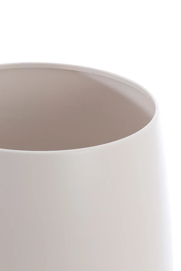 Pot on base deco 44x53 cm KARUNA wood+matt cream