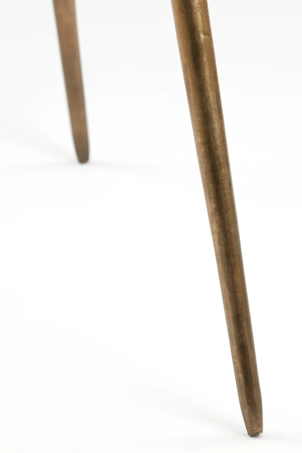 Pot on base deco 44x124 cm MARIELLE gold