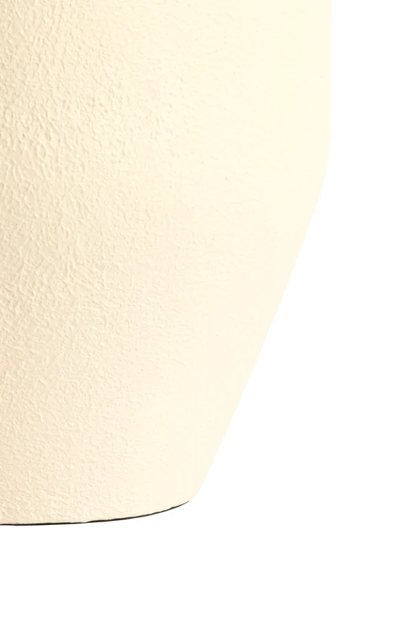 Pot deco S/3 30x46+40x55+52x71 cm SIROLO cream