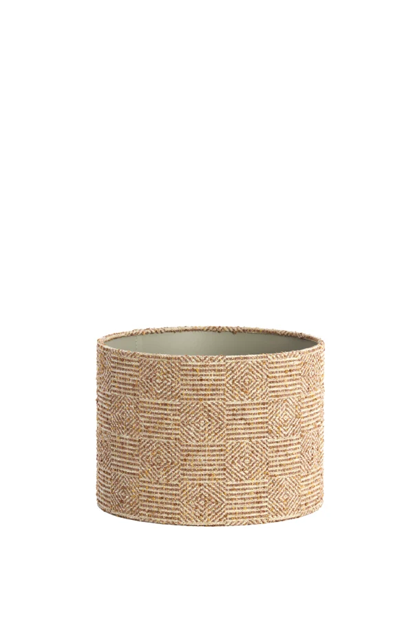 Shade cylinder 25-25-18 cm RAVI brown