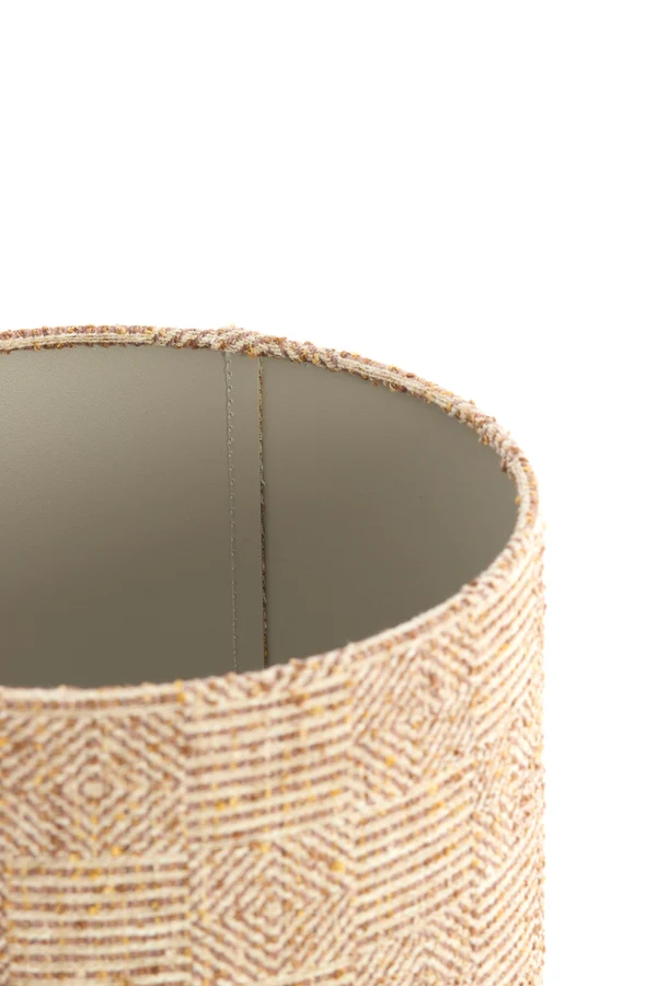 Shade cylinder 25-25-18 cm RAVI brown