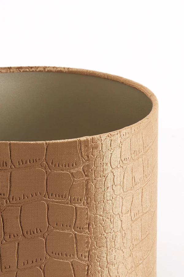 Shade cylinder 25-25-18 cm PRAYA brown