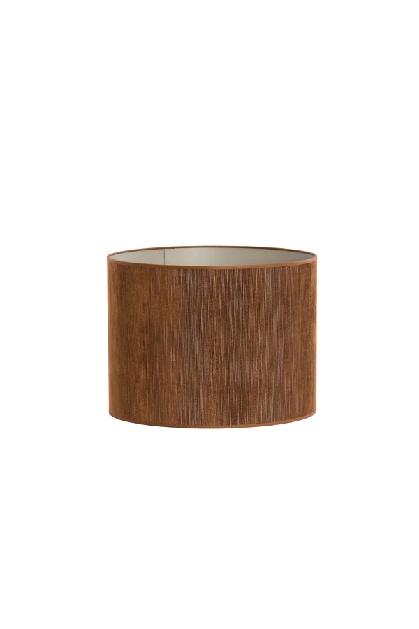 Shade cylinder 25-25-18 cm PENNY brown