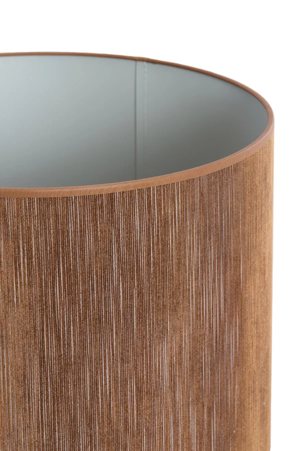 Shade cylinder 25-25-18 cm PENNY brown