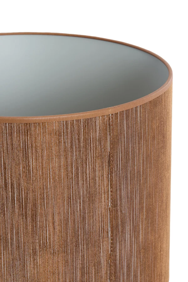 Shade cylinder 25-25-18 cm PENNY brown