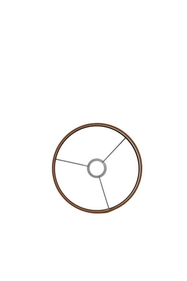 Shade cylinder 25-25-18 cm PENNY brown